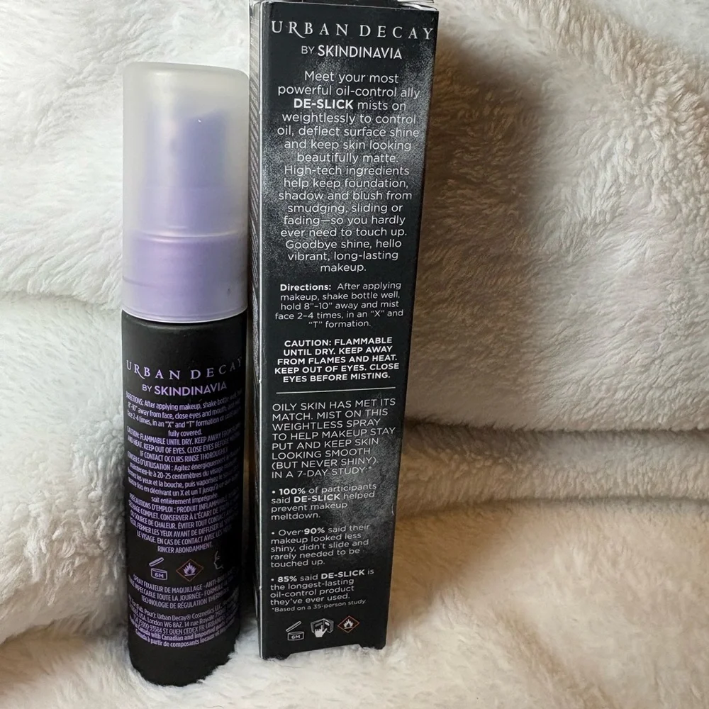 Urban Decay De-Slick Oil Control Makeup Setting Spray 30ml, 1oz Brand New in Box